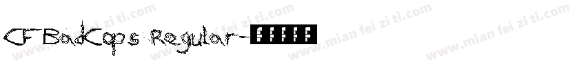 CFBadCops Regular字体转换